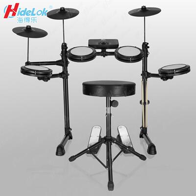 鼓三镲便五携童式成儿通用电人子鼓套装RSP配鼓凳