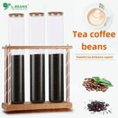 玻璃试管茶展示架茶茶包储存罐吧创意展示架咖啡茶机