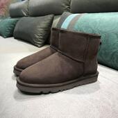 高档东北水大棉鞋 大男羊皮毛一加体雪地靴子情侣防防污绒加厚码 面