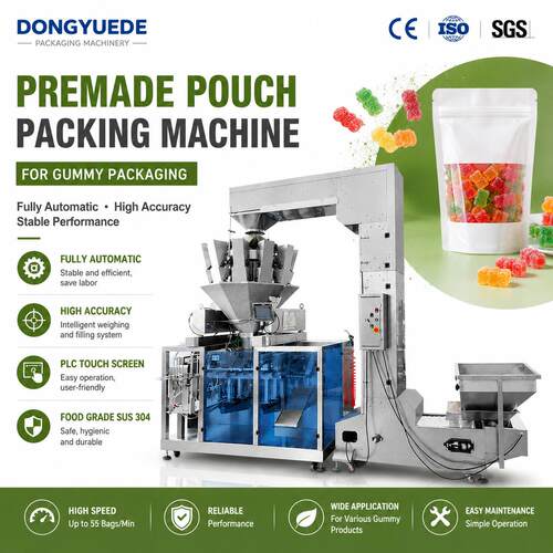 High-speedFullAutomaticGummyCandyPackagingMachine
