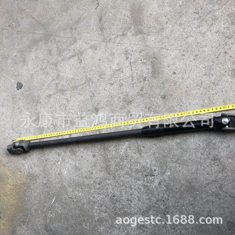改装电动钢管车配件 卡丁车方向机连接伸缩万向节转向轴290-850MM
