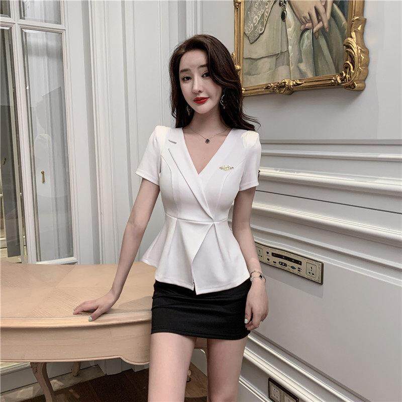 显瘦遮肚按摩店保健沐足技师工衣气质工作服足浴工服2024足疗服装