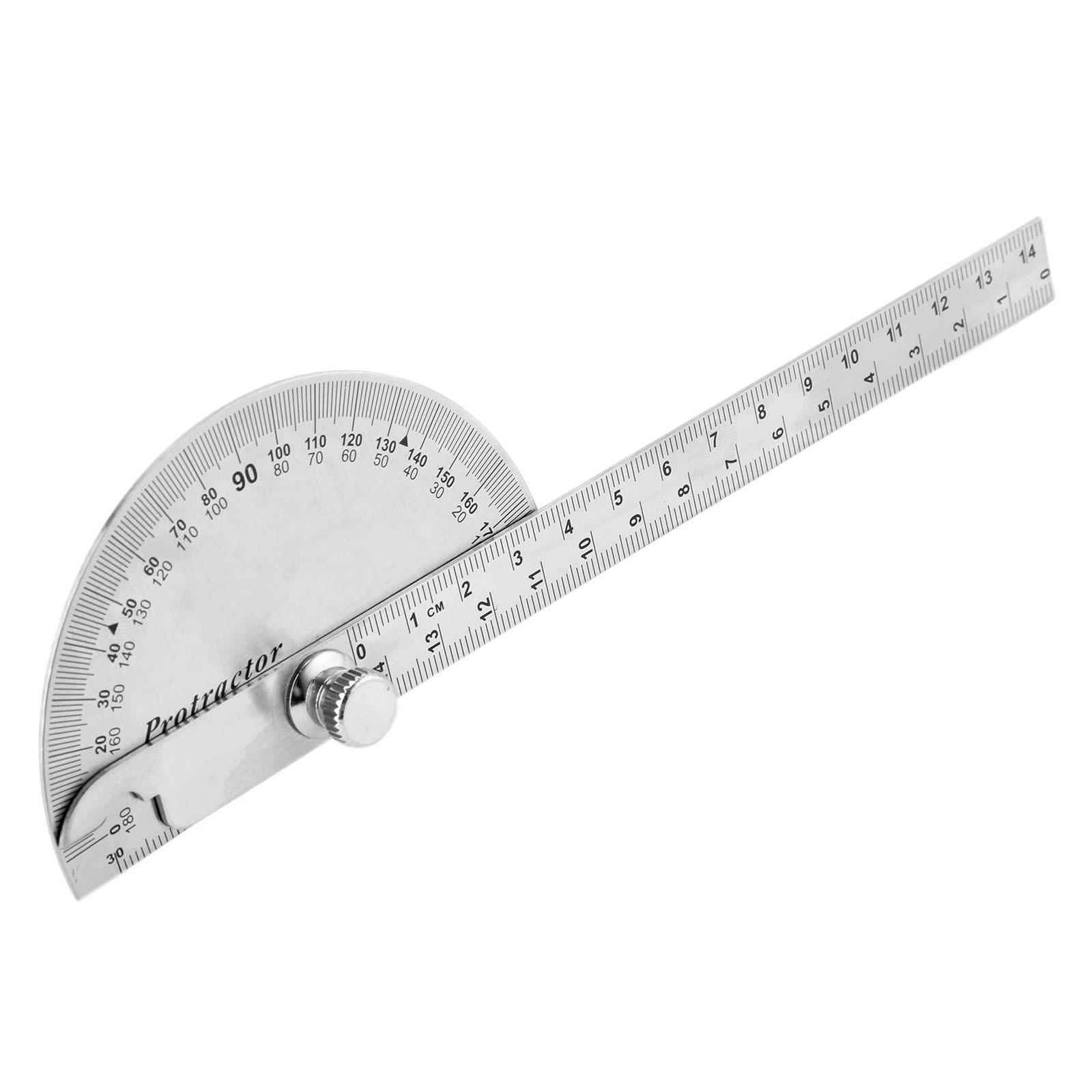 角度尺手用量角尺180度钢角简易量角器双臂量角器250MM