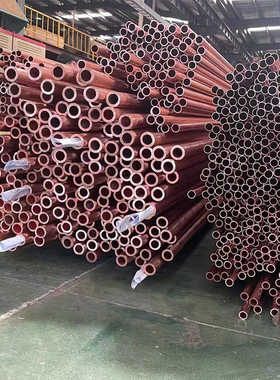 紫铜管 Tu2无氧铜管 生产大直径厚壁薄壁铜管 硬态软态