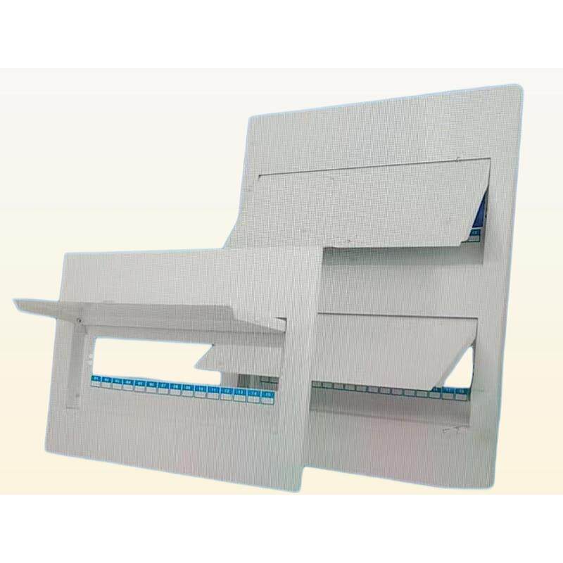 思屋电气全铁PZ30配电箱明装暗装通用带锁 不带锁回路箱盖板照明