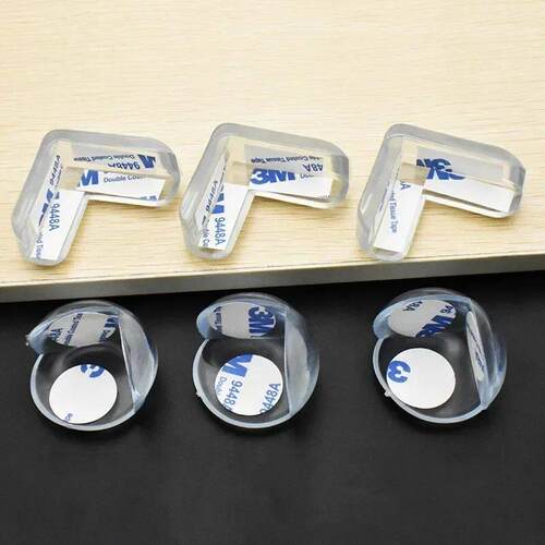 4Pcs Baby Safety Silicone Protector Table Corner Edge Protec