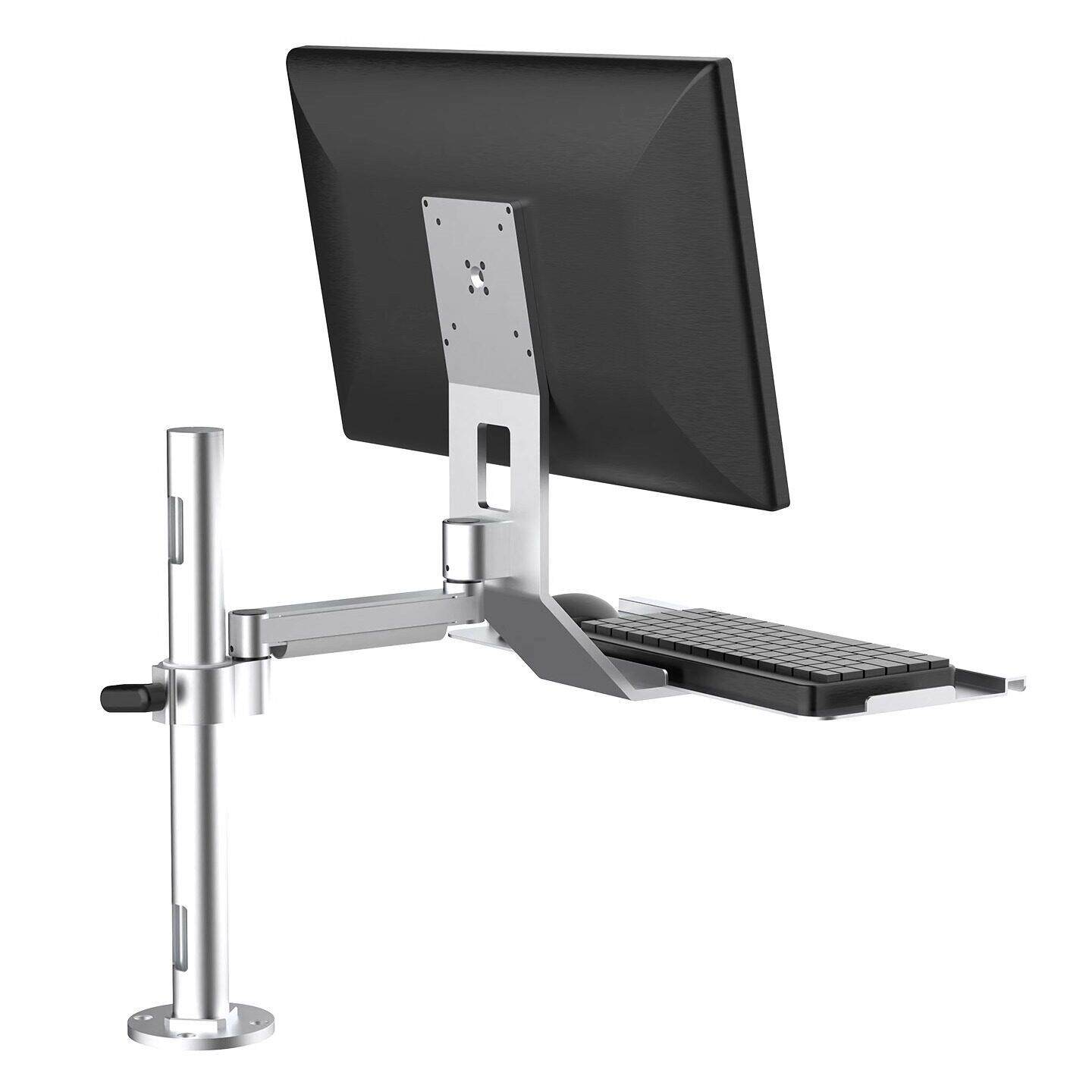 佰视捷品牌热卖工业设备机器配套一体化电脑液晶显示器支架键盘托