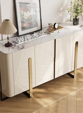 入户关别柜意式轻奢实木餐边柜现代简约用墅客厅玄家高端卧95790