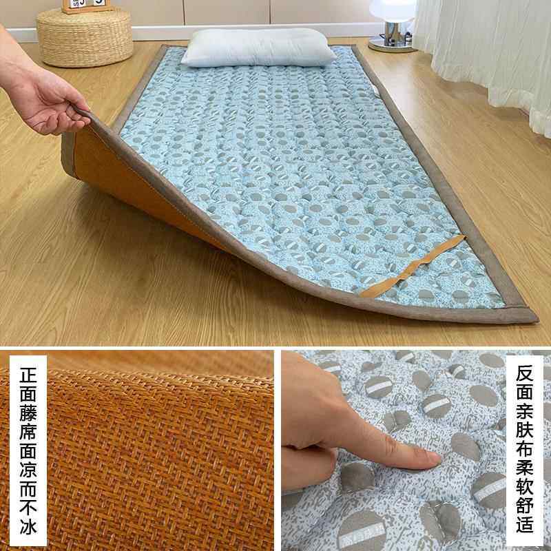 冬夏两用午休垫幼儿园睡两用垫凉席学校午睡小学生宿舍床垫床品