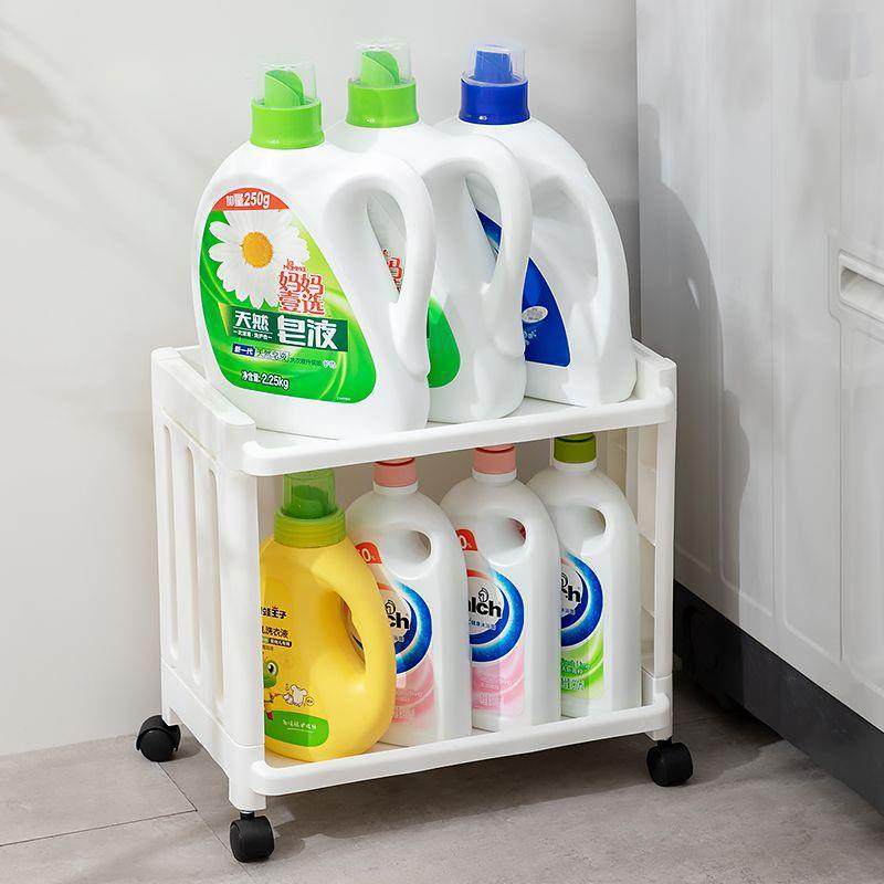 浴室洗手间多层带轮纳洗衣收架阳VSN台层多落地收液纳架