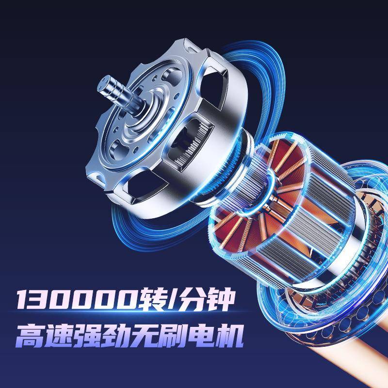 跨境吹尘器暴力风扇车载吸尘器无线工业电动吹风机大功率吹吸一体