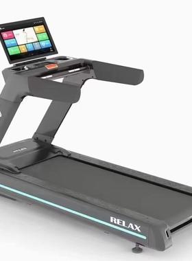 高档RELAX商用跑步机大 型静音健身材健身房专家用室内跑步机2.用