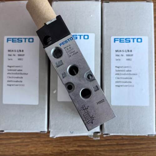 费斯托电磁阀MLH-5-1/8-B VUVS-LT20-M52-MD-G18-F7 577494现货