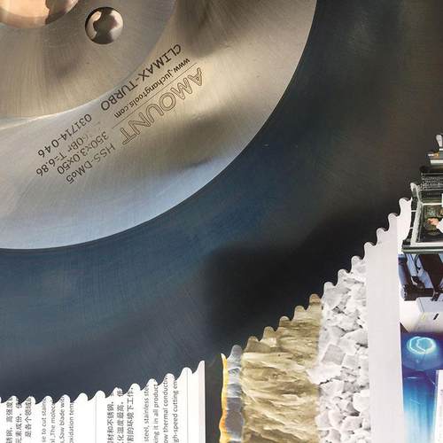MOUNT高速钢锯片CLIMAX凃全层系Φ275-70硬列工业级质金属锯A片