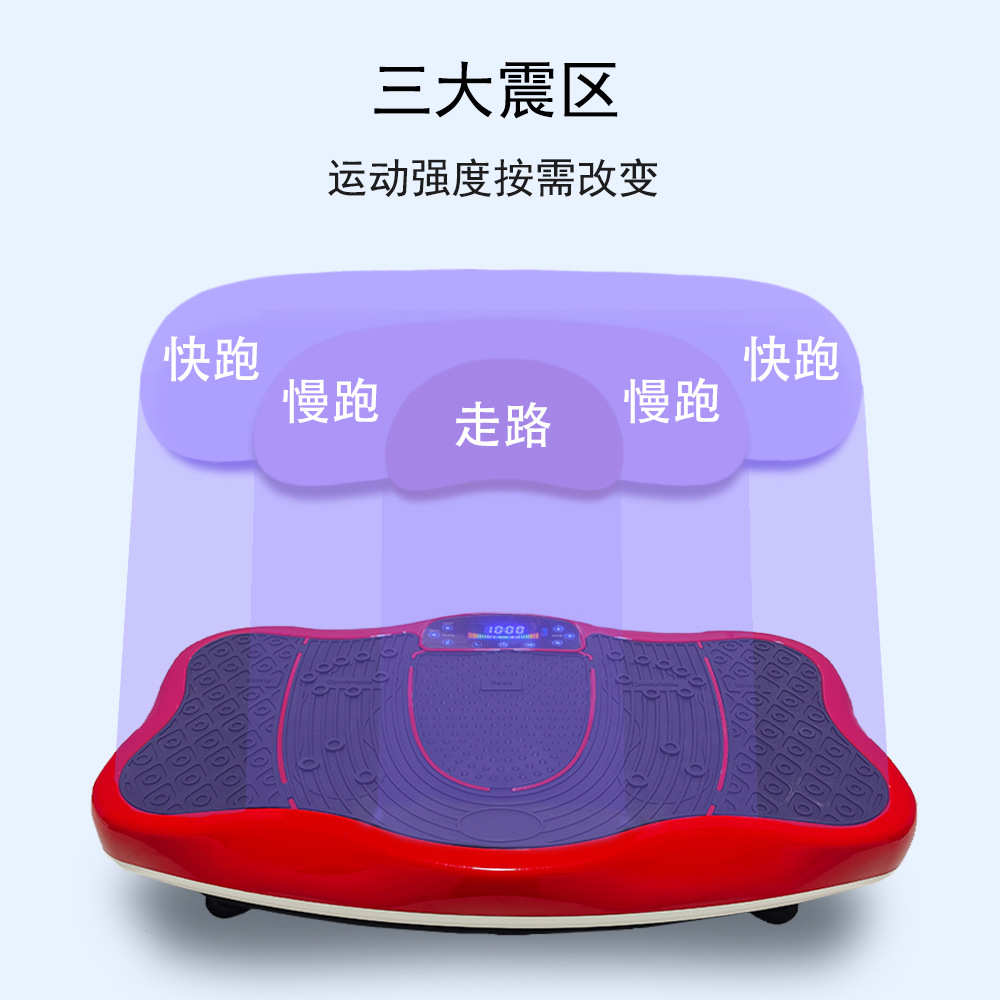 抖抖机甩脂机律动机运动塑身机懒人站立式家用全身震动按摩器