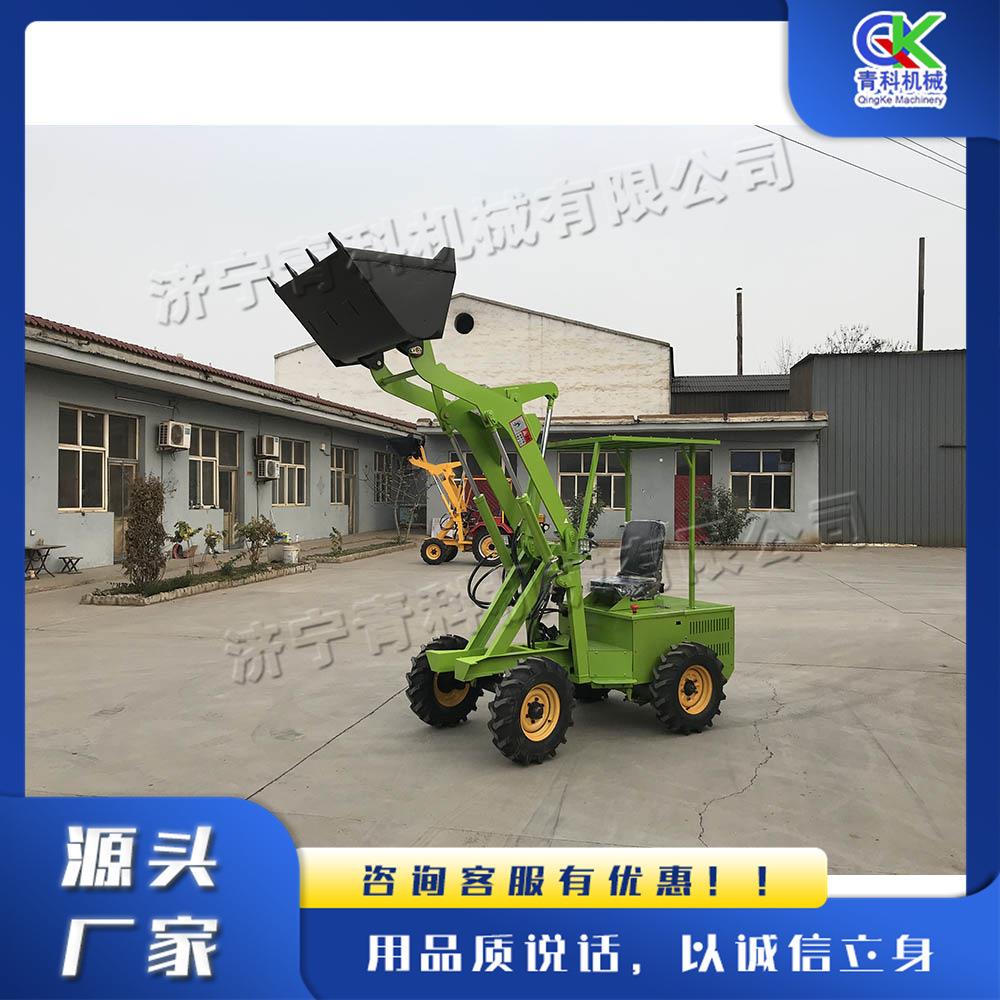 座驾式电动小铲车公路建设工程土石方施工机械建筑物料搬运设备