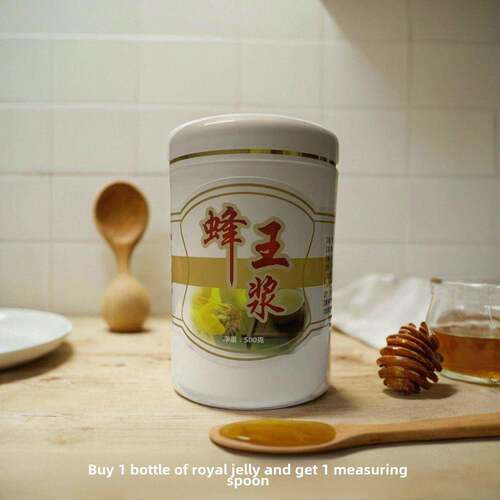 蜂王浆新鲜蜂乳农产品500g农场油菜籽春季果冻新鲜蜂王浆买二送蜂