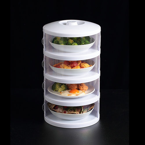 防尘罩冬天饭菜保温箱家用保温菜罩新款热菜热饭神器手提饭桌加多