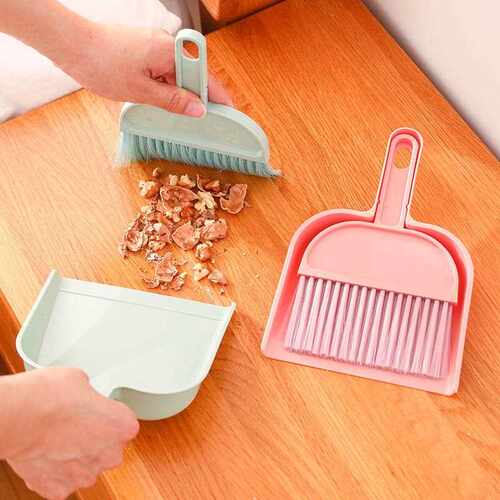 Mini Broom and Dustpan Set for Children and Pets - Small Bro