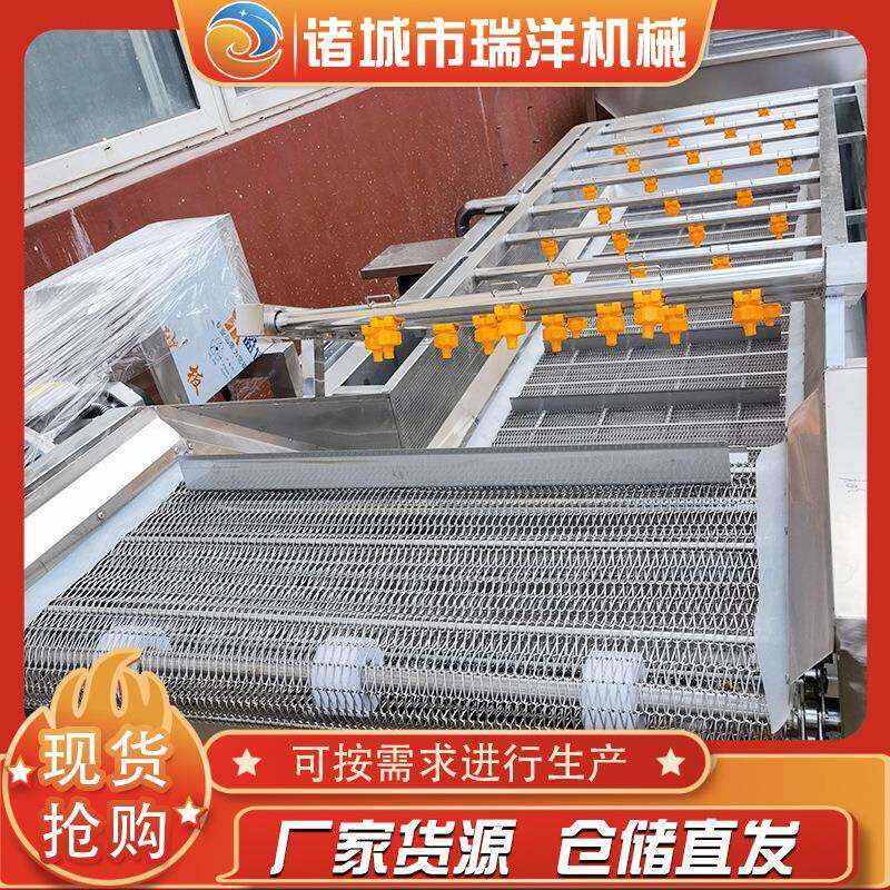 304不锈钢蔬菜清洗机 热卖海鲜清洗设备流水线 大姜大葱清洗设备