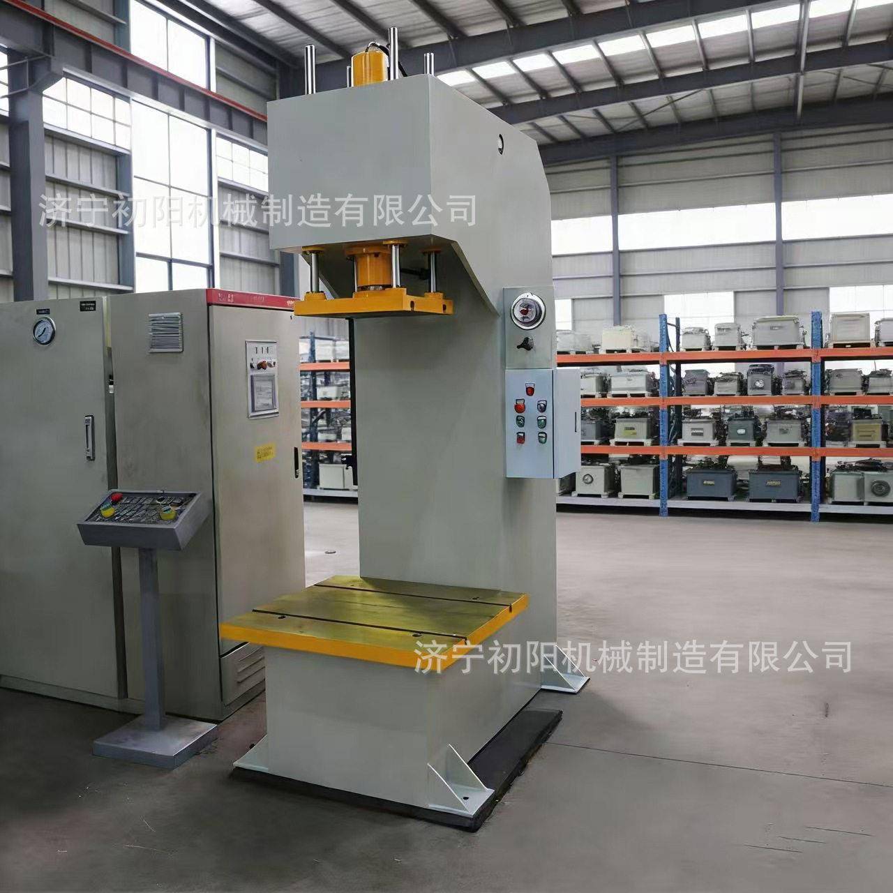 现货C型臂轴承压装校直液压机30T小型柱式虎口油压机床