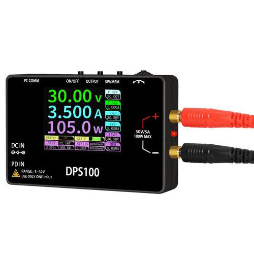 DPS100大功率100W便携式30V 5A电源数控直流可调可编程稳压电源