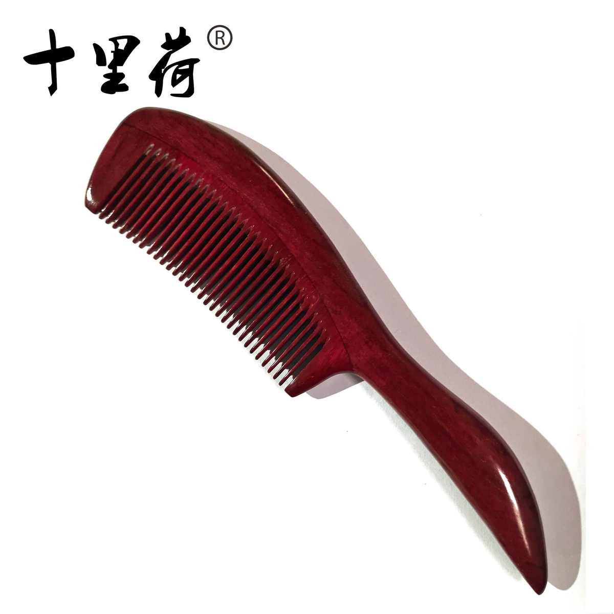 批发檀木梳 紫心木梳ZZM1-22-A 按摩梳子手柄顺发梳 混批包邮