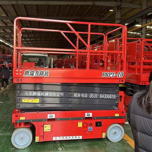 自行走电动液压升降平台高空作业登高空作业升降车全电动升降机