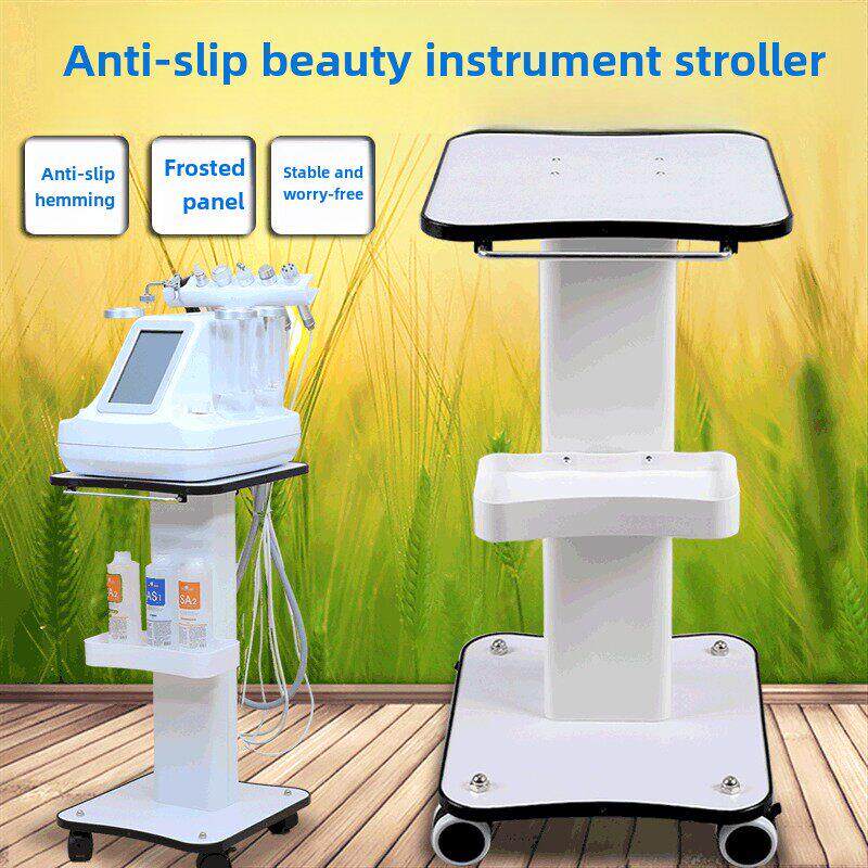 水光针底座台式放小气汽泡的架子皮肤管理移动推车美容仪器工具车