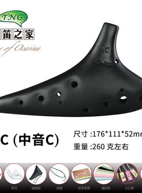 正品台湾TN12孔AC中音CF/调SC高音学初学陶笛故乡的原风景生薰烧