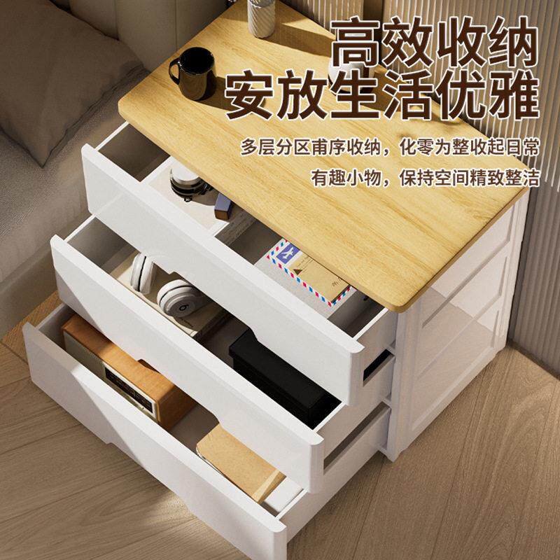 万源鸿木质多天柜板物整理柜衣物收纳5277-529抽屉式储物柜客厅层
