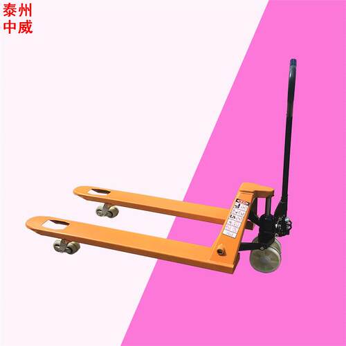 供应大吨位5吨重载型液压叉车 手推地牛车 液压托盘搬运叉车