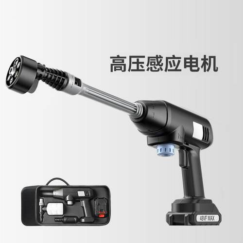 徕本无线洗车机车用家用便携高压水泵洗车机大功率锂电池水泵清洗