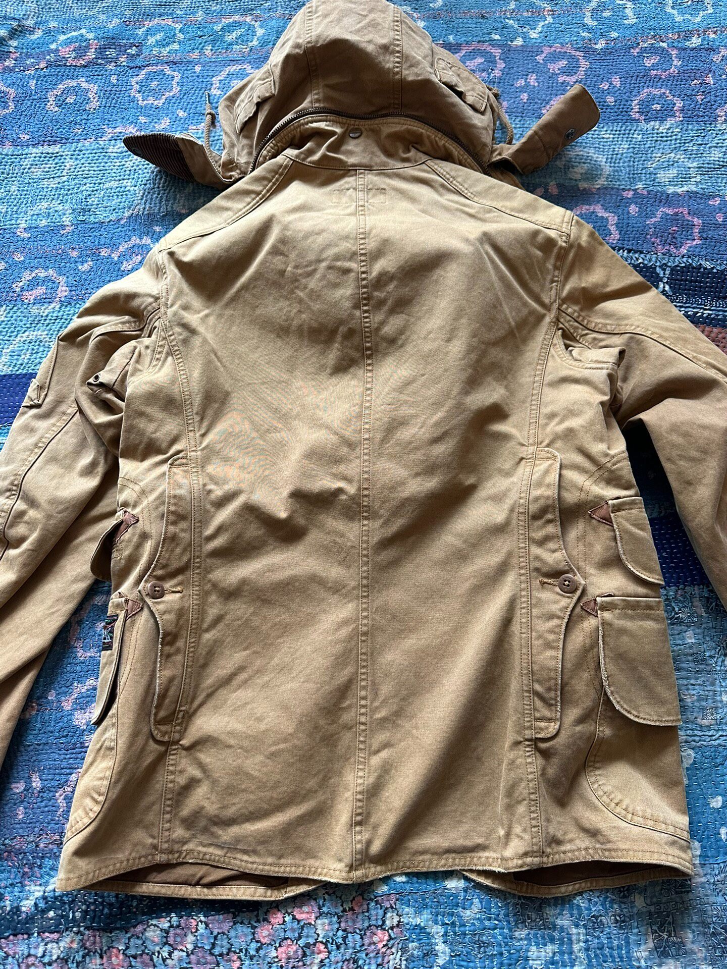 Polo Ralph Lauren Khaki Hunting Jacket — front