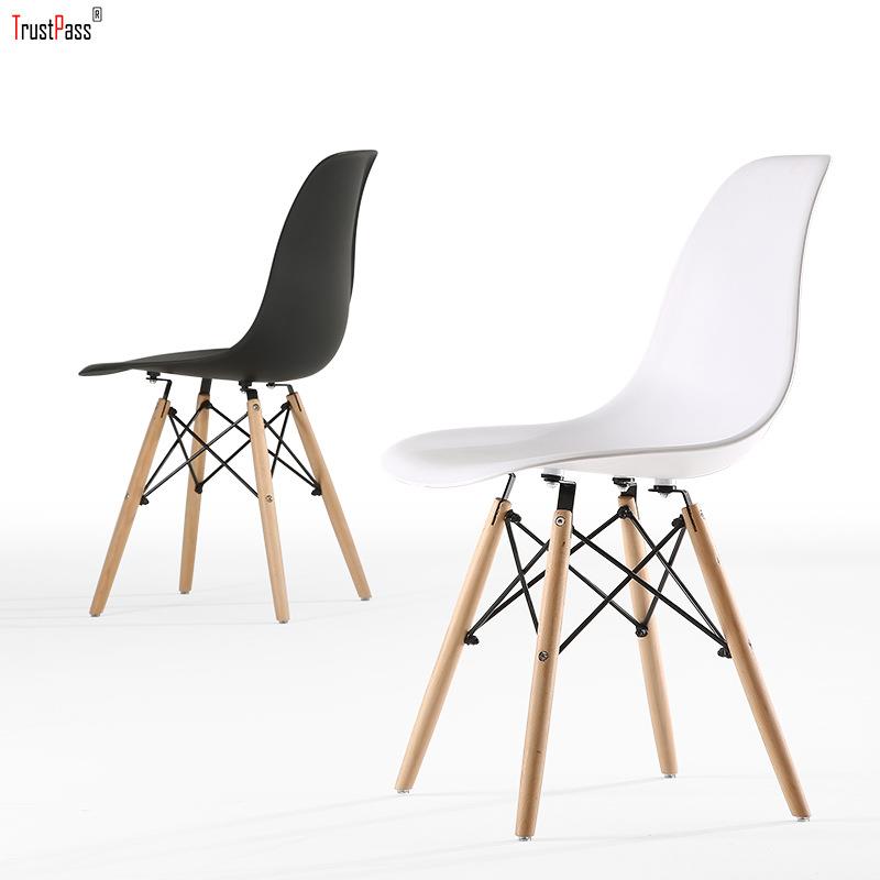伊姆斯椅产业带时尚简约塑料椅餐椅创意个性餐桌椅咖啡椅子极简