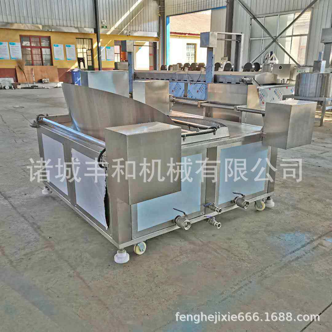 不锈钢食品油炸设备 豆泡臭豆腐油炸机 锅巴油炸机 薄脆油炸机