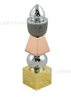 15-30厘米五轮塔/大小号金色彩色法界五轮塔五色塔佛具摆件