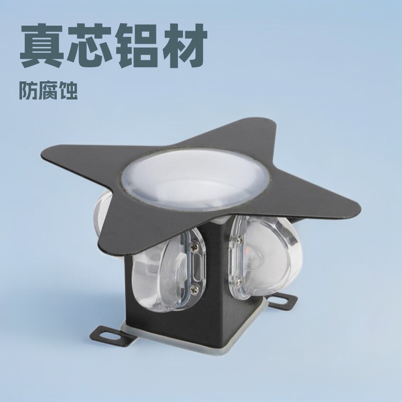 LED十字星光灯防水七彩洗墙
