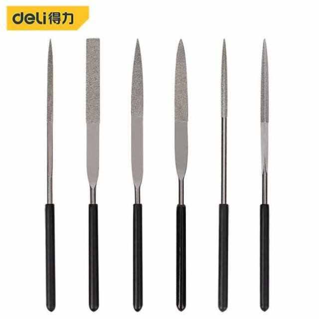 工具金刚石锉刀锉打磨件套什锦dl35251010套装钢deli51