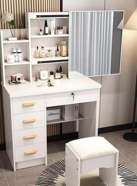 电商优雅白色妆梳妆配有滑动式带镜N141灯台化子及触摸控制