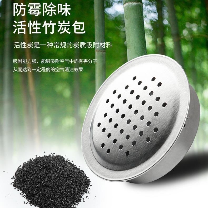 不锈钢透气孔盖衣柜橱柜鞋柜圆形通风网活性炭装饰盖排气散热孔