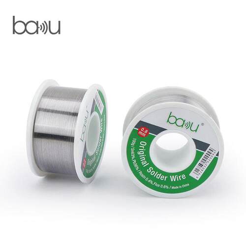 BA-100G焊锡丝0.20.30.60.8mm183度锡线免清洗供出口100g