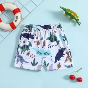 pants boys dinosaur Children swimsuit swim print