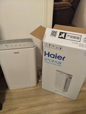 入手真实评测海尔KJ200F-A180A空气净化器怎么样，初步体验效果好不好呀？