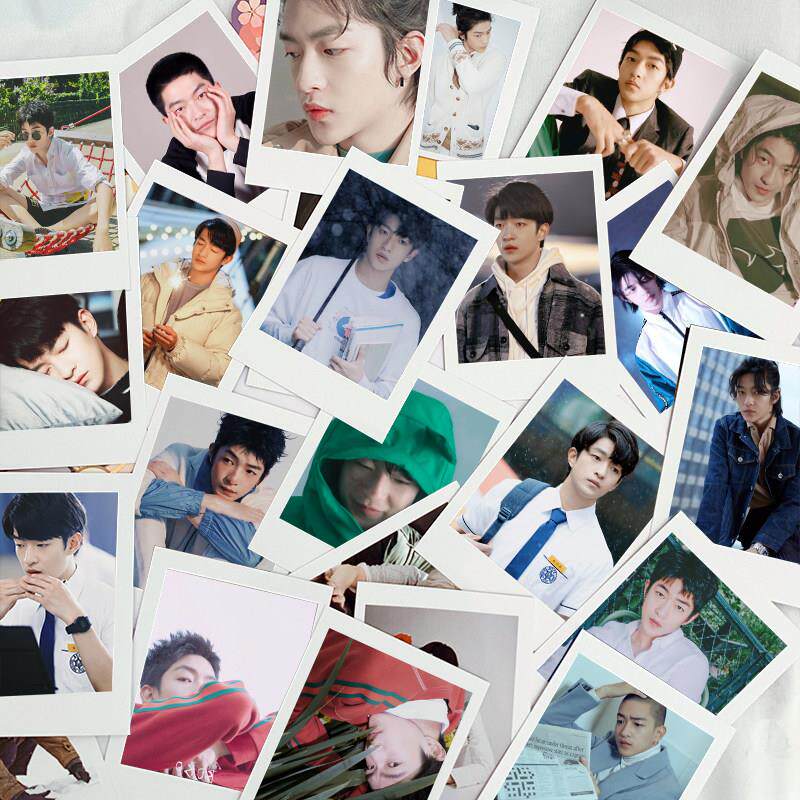 屈楚萧周边lomo小卡张万森同款照片礼物定制拍立得相片收纳相册子