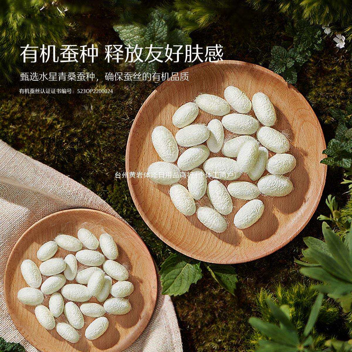 水星家纺A类抗菌蚕丝枕头对枕一对单双人成人枕芯酒店呵护颈椎枕