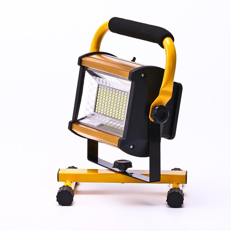 作球投光灯LED充电急灯移应动暖白照明灯工灯RNQ广场摆摊手提便携