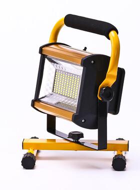 作球投光灯LED充电急灯移应动暖白照明灯工灯RNQ广场摆摊手提便携