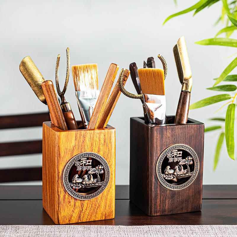 茶道六君子套装功夫茶具配件大全喝茶用品夹子刷子茶台桌泡茶工具