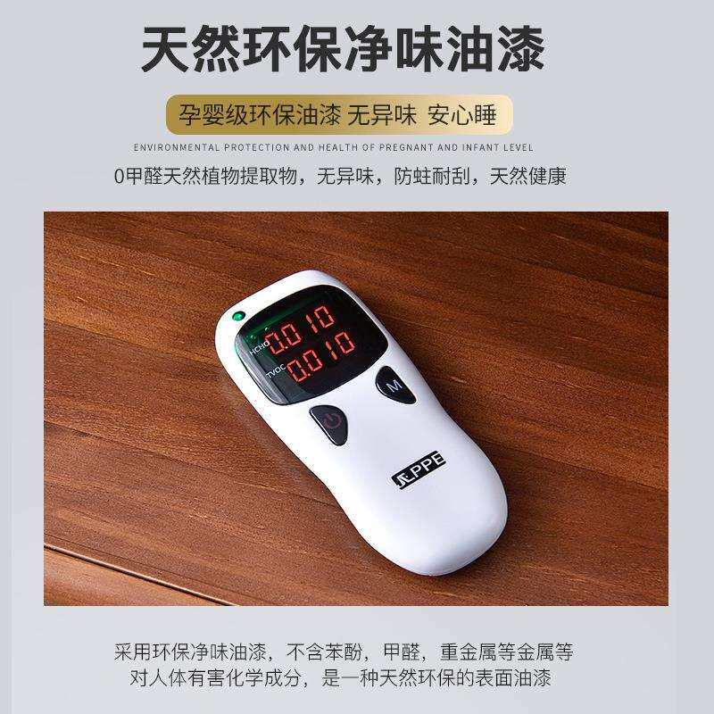 全实木床头柜简约现代迷你小型松木床边柜卧室免安装储物柜北欧风